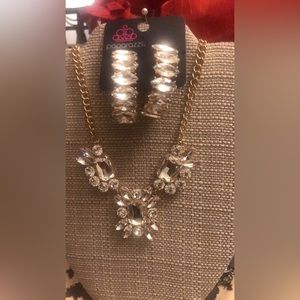 Necklace and earrings